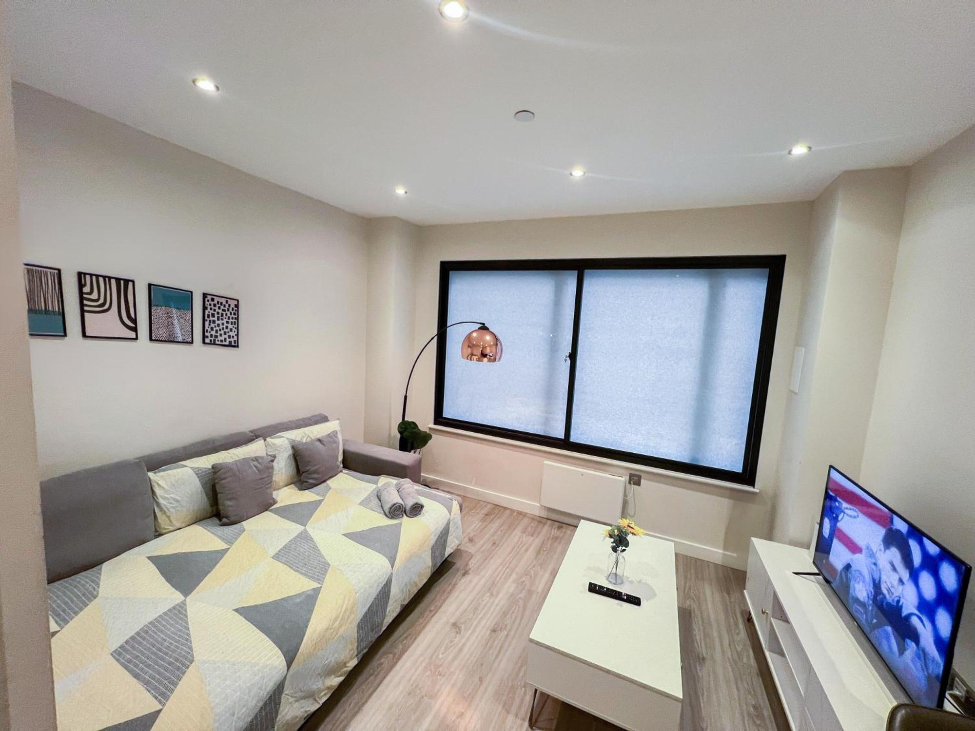 Chic 1-Bedroom Flat In Elephant & Castle, Near The Shard Лондон Экстерьер фото
