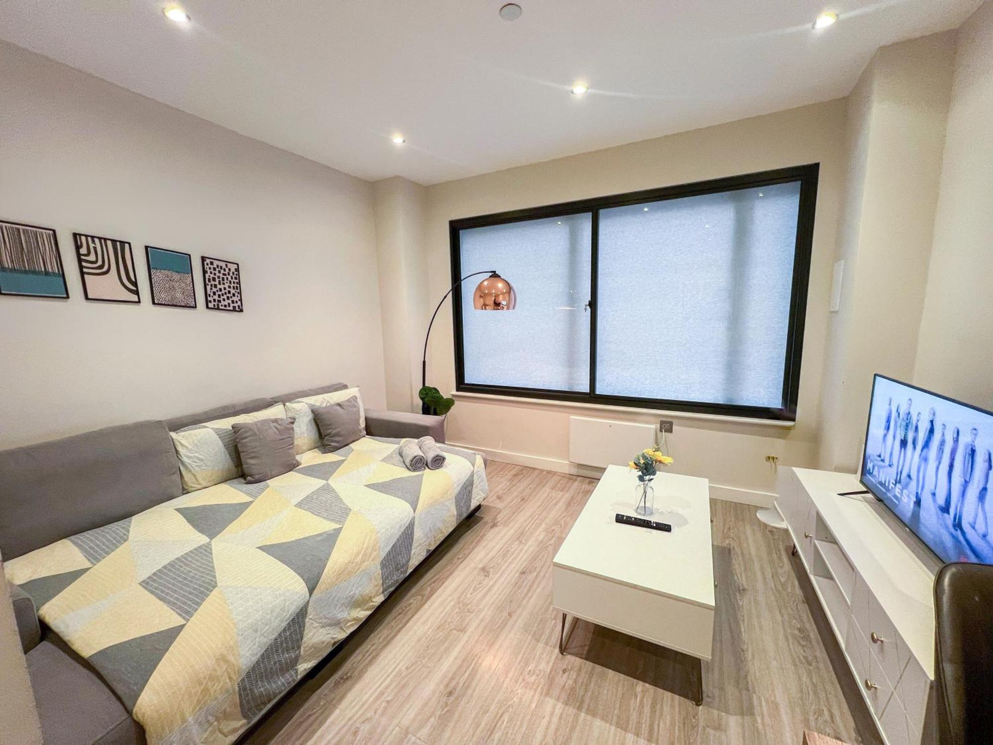 Chic 1-Bedroom Flat In Elephant & Castle, Near The Shard Лондон Экстерьер фото